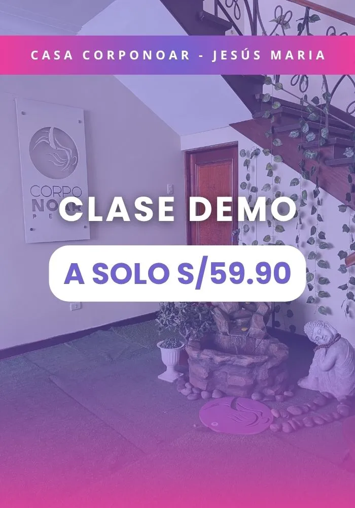 Promoción de Clase Demo para la sede de Jesús María