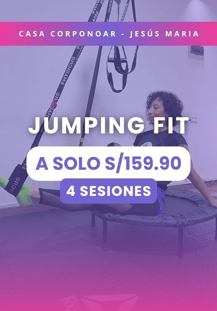 Promoción de Jumping Fit para la sede de Jesús María