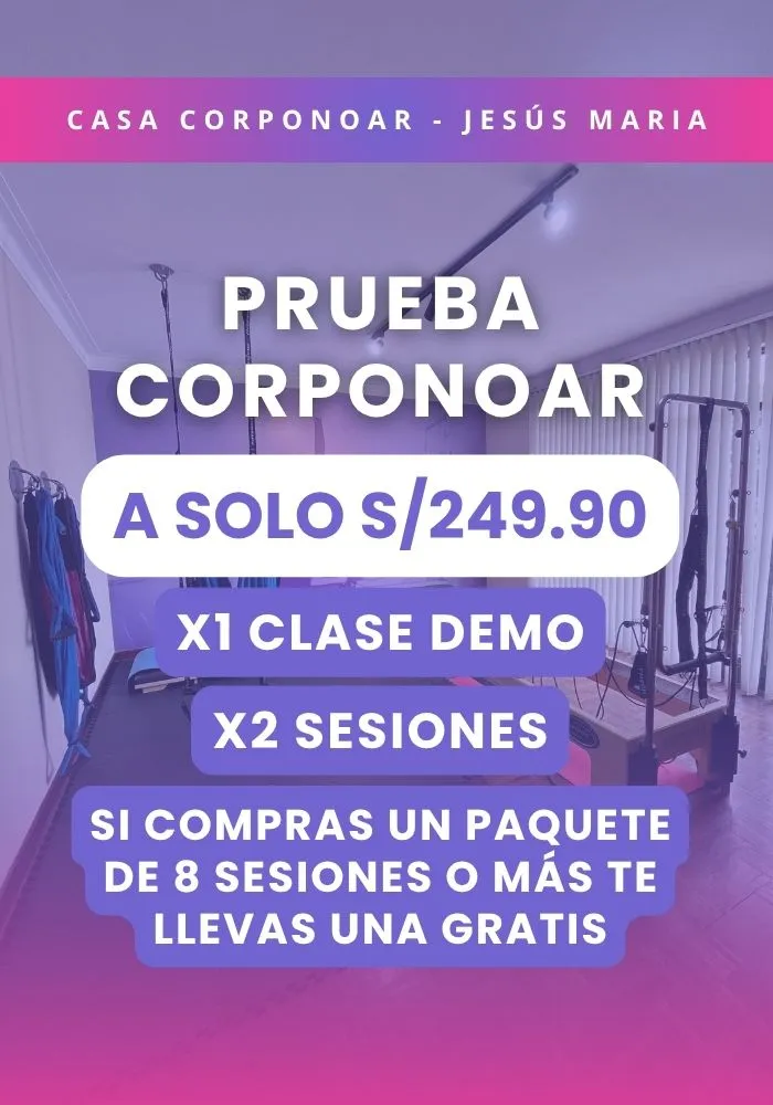 Promoción de Prueba Corponoar para la sede de Jesús María